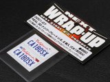 【ネコポス対応】ラップアップ(WRAP-UP)/REAL 3DナンバープレートU.S. 2枚入(CA180SX)