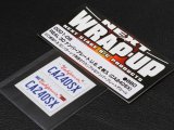 【ネコポス対応】ラップアップ(WRAP-UP)/REAL 3DナンバープレートU.S. 2枚入(CA240SX)