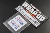 【ネコポス対応】ラップアップ(WRAP-UP)/REAL 3DナンバープレートU.S. 2枚入(I LOVE NISSAN)