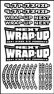 画像1: 【ネコポス対応】ラップアップ(WRAP-UP)/0039-01__0039-03/WRAP-UP NEXT ロゴ/ タイヤステッカー Type-A (1)
