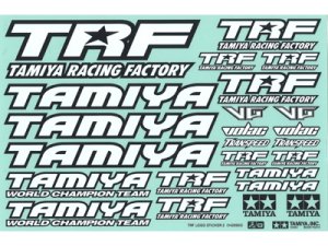 画像1: 【ネコポス対応】TAMIYA(タミヤ)/TRFステッカーC