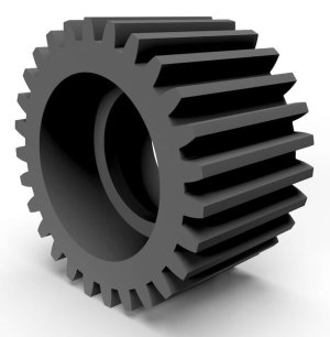 画像1: (3月下旬発売予定/予約)【ネコポス対応】ラップアップ(WRAP-UP)/0573-FD/YD-2用POM 高精度削り出しカウンターギア 28T