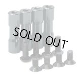 【ネコポス対応】ラップアップ(WRAP-UP)/0695-FD_0696-FD_0697-FD/RDX サイドデッキ用ラウンドシェイプアルミポストセット(20mm/4pcs)