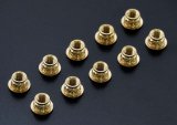【ネコポス対応】ラップアップ(WRAP-UP)/0778-FD/ユニサート M3 真鍮ナット (10pcs)