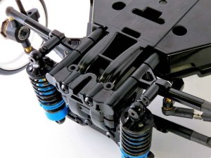 画像3: (12月下旬発売予定/予約分)ラップアップ(WRAP-UP)/0833-FD/TT02 フロントサスペンション コンバージョンセット