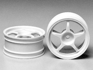 画像1: 【ネコポス対応】TAMIYA(タミヤ)/1ピースレーシングスポークホイルセット