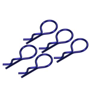 画像5: 【ネコポス対応】EAGLE(イーグル)/1127M-U-BK_BL_GR_LBL_PU_RE/カラフルボディクリップ 中(5個入)