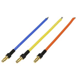 画像1: 【ネコポス対応】EAGLE(イーグル)/1467-16AWG-80/スモール・ヨーロヒ゜アンコネクターC 3.5mm16Gコート゛付 (オス3pcs)