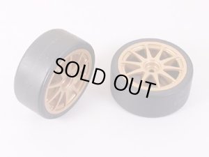 画像1: TAMIYA(タミヤ)/ドリフトタイヤ&ホイール（2本）