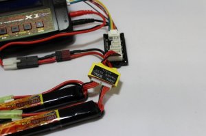 画像3: 【ネコポス対応】【翌日お届け便】OPTION No.1(オプションNo.1)/NO-CN37G/充電用ツインアダプタ-(2セル×2本/GUN用)