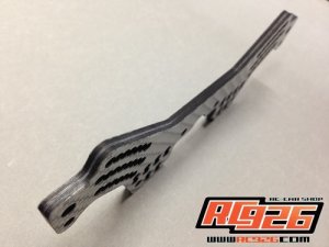 画像3: 【ネコポス対応】KN企画/KN-DP67RSV/ドリパケ用シルバーカーボンショックタワー　Type-2　リア用