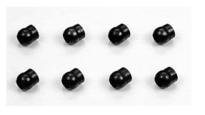 画像1: 【ネコポス対応】タミヤ(TAMIYA)/OP-1747/低摩擦樹脂5mmサスボール(8個)