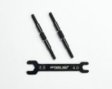 【ネコポス対応】OPTION No.1(オプションNo.1)/PR-012/アルミターンバックル・M3*44mm 2個入(レンチ付）