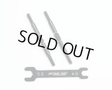 【ネコポス対応】OPTION No.1(オプションNo.1)/PR-014/アルミターンバックル・M3*50mm 2個入(レンチ付）