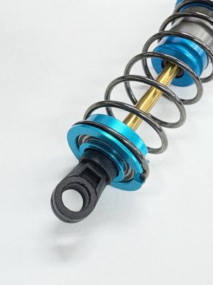 画像2: OPTION No.1(オプションNo.1)/CU-004/アルミスプリングリテーナー（ボールベアリング仕様）スプリング内径：約12.8-約13.5ｍｍ