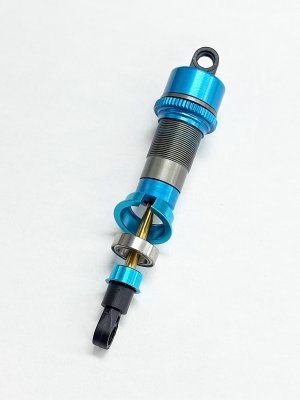 画像3: OPTION No.1(オプションNo.1)/CU-004/アルミスプリングリテーナー（ボールベアリング仕様）スプリング内径：約12.8-約13.5ｍｍ