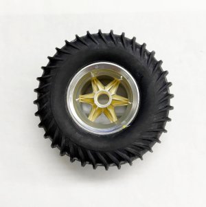 画像2: OPTION No.1(オプションNo.1)/NO-170/デザートタイヤ＆6スポークホイール2本入（CW01、WR02フロント用）