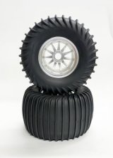 OPTION No.1(オプションNo.1)/NO-169/デザートタイヤ＆11スポークホイール2本入（GF01、WR02リヤ用）