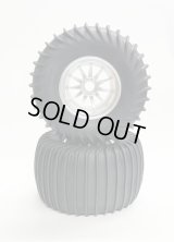 OPTION No.1(オプションNo.1)/NO-169/デザートタイヤ＆11スポークホイール2本入（GF01、WR02リヤ用）