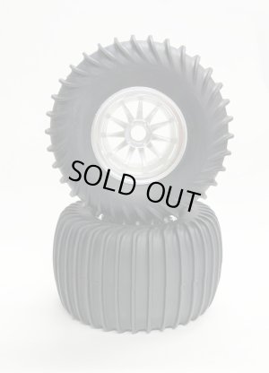 画像1: OPTION No.1(オプションNo.1)/NO-169/デザートタイヤ＆11スポークホイール2本入（GF01、WR02リヤ用）