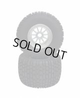 OPTION No.1(オプションNo.1)/NO-167/ブロックタイヤ＆11スポークホイール2本入（GF01、WR02リヤ用）