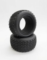 OPTION No.1(オプションNo.1)/NO-WB10008A/ブロックタイヤ（2WD、4WD/リヤ)2個入	