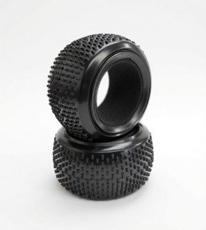 画像1: OPTION No.1(オプションNo.1)/NO-WB10016A/ユニバーサルブロックタイヤ（2WD、4WD/リヤ）2個入