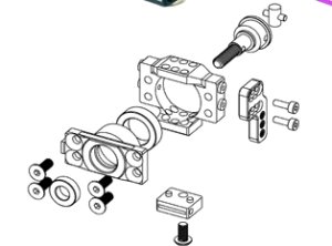 画像4: 【ネコポス対応】R31HOUSE(R31ハウス)/R31S345/GRK マルチユースリアナックルVer.2 (ブラック/パープル/レッド)