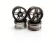 OPTION No.1(オプションNo.1)/NO-302GM/5本ダブルスポークホイール26mm幅 （オフセット+2mm) 4ps