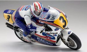 画像1: (12月再入荷予定/予約特価)京商/34937T1　1/8 EP バイク ハングオンレーサー Honda NSR500 1991 キット(未組立)