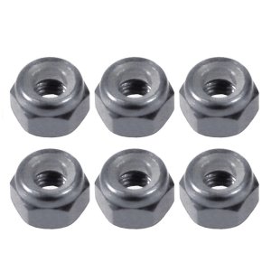 画像4: 【ネコポス対応】EAGLE(イーグル)/2301U-GO_GR_GU_LBL_PI_SI/軽量アルミ ナイロン3mmナット 6個