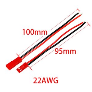 画像2: 【ネコポス対応】EAGLE(イーグル)/2381LP2/BECコネクターセット コード付(オス&メス90mm) 22AWG