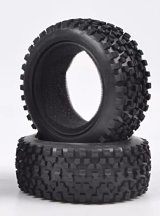 OPTION No.1(オプションNo.1)/2410307/バギー用4WDフロントタイヤ60/30(ブロックパターン)