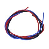 【ネコポス対応】EAGLE(イーグル)/2566U/シリコン銀コードセット・20G[ゲ-ジ](赤、黒、青 各40cm)