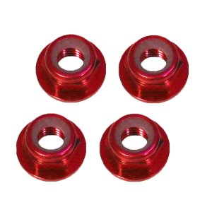 画像7: 【ネコポス対応】EAGLE(イーグル)/2599U-BK_LBL_OR_PI_PU_RE/軽量アルミ ナイロン4mmナット 4個入