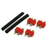 【ネコポス対応】EAGLE(イーグル)/2709XT-4M-RE/XTレーシング 2Pコネクター(オス4個入)レッド