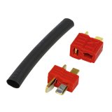 【ネコポス対応】EAGLE(イーグル)/2709XT-RE/XTレーシング 2Pコネクター(オスメス各1個入)レッド