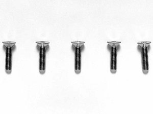 画像1: 【ネコポス対応】TAMIYA(タミヤ)/3x12mm チタン六角皿ビス（5本入）