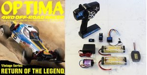 画像3: 京商(KYOSHO)/30617/OPTIMA(オプティマ)　1/10 4WDレーシングバギー（未組立品）