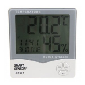 画像1: イーグル模型/スマートセンサー(温度＆湿度計付クロック)