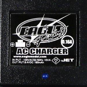 画像3: EAGLE(イーグル)/3511U/ACチャージャー(0.16A充電)タミヤ7.2Vコネクター付