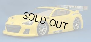 画像1: ライド(RIDE)/37028/Mシャーシー用スバルBRZレースカーコンセプトボディ(蛍光イエロープリント済)(未組立)
