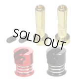 【ネコポス対応】EAGLE(イーグル)/3732CAP2-4/ヨーロピアンコネクター4mm(オスX2)ステップヒートシンクキャップ付き