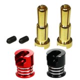 【ネコポス対応】EAGLE(イーグル)/3732CAP2-45/ヨーロピアンコネクター4&5mm(オスX2)ステップヒートシンクキャップ付き