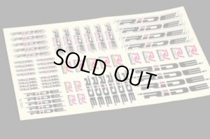 画像1: 【ネコポス対応】ライド(RIDE)/38025/RIDEデカール(ボディ用)