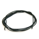 【ネコポス対応】EAGLE(イーグル)/3879U-BK/シリコン銀コード・20G[ゲ-ジ](黒120cm)