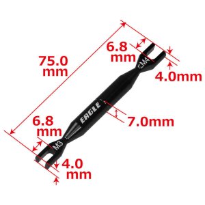 画像2: 【ネコポス対応】EAGLE(イーグル)/3923U2-BK_BL_GU_LBL_PU_RE/SP デュアル・ターンバックルレンチ(3mm/4mm)