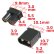 画像2: 【ネコポス対応】EAGLE(イーグル)/3927-30U2-BK/XT-30コネクター(オス1pcs.メス1pcs.)[BK] (2)