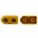 画像2: 【ネコポス対応】EAGLE(イーグル)/3927-60U-14W-S/XT-60コネクター14AWG10cm付(オス1pcs.メス1pcs.) AMASS (2)