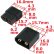 画像2: 【ネコポス対応】EAGLE(イーグル)/3927-60U-BK/XT-60コネクター(オス1pcs.メス1pcs.)ブラック (2)